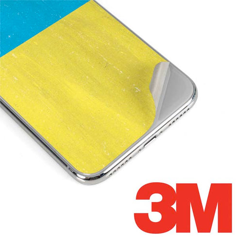 Ukraine Flag Distressed iPhone X Skin
